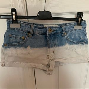 Women’s Ombré Jean Shorts